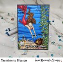 Sweet November Stamps, clear stamp, SN Gal Merielle