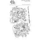 Sweet November Stamps, clear stamp, Shimmer and Shine