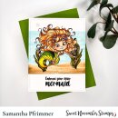 Sweet November Stamps, clear stamp, Shimmer and Shine