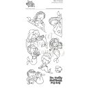 Sweet November Stamps, clear stamp, Mer Friends