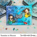 Sweet November Stamps, clear stamp, Mer Friends