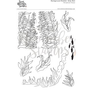 Sweet November Stamps, clear stamp, Background Builder:...