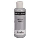 Ultimate Sheen Acrylfarbe, metallic, Flasche 80 ml, silber