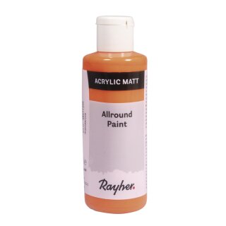 Allround Paint Acrylfarbe, Flasche 80 ml, mandarine