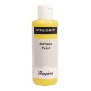 Allround Paint Acrylfarbe, Flasche 80 ml, zitrone