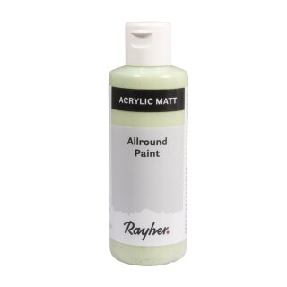 Allround Paint Acrylfarbe, Flasche 80 ml, pastellgrün