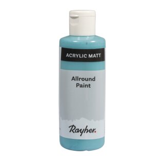 Allround Paint Acrylfarbe, Flasche 80 ml, türkis