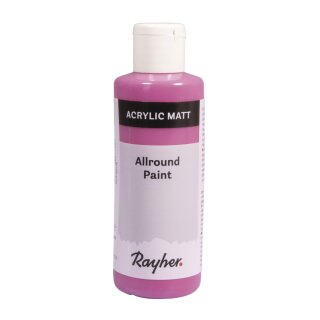 Allround Paint Acrylfarbe, Flasche 80 ml, hot-pink