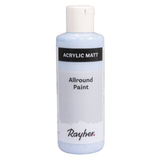 Allround Paint Acrylfarbe, Flasche 80 ml, zartblau