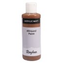 Allround Paint Acrylfarbe, Flasche 80 ml, schokolade