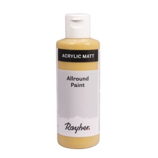 Allround Paint Acrylfarbe, Flasche 80 ml, safran