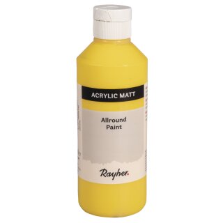 Allround Paint Acrylfarbe, Flasche 250 ml, zitrone
