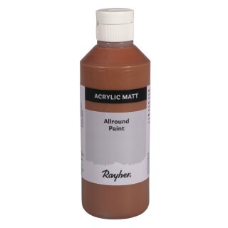 Allround Paint Acrylfarbe, Flasche 250 ml, schokolade
