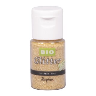 Bio-Glitter pastell Eco friendly, fein, Fläschchen 7...
