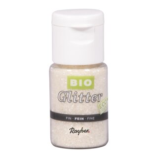 Bio-Glitter pastell Eco friendly, fein, Fläschchen 7...