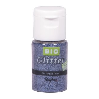 Bio-Glitter pastell Eco friendly, fein, Fläschchen 7...