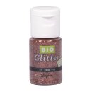 Bio-Glitter pastell Eco friendly, fein, Fl&auml;schchen 7 g, ros&eacute;