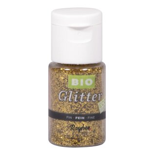 Bio-Glitter Eco friendly, fein, Fläschchen 7 g,...