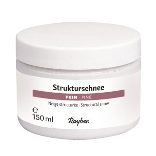 Strukturschnee fein, mit Eis-Effekt, Dose 150 ml,...