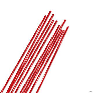 Karen Marie Klip: Quilling Papierstreifen Red/White Dots,...