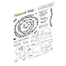 Tracey Hey, clear stamp A5, "Adventure Awaits"