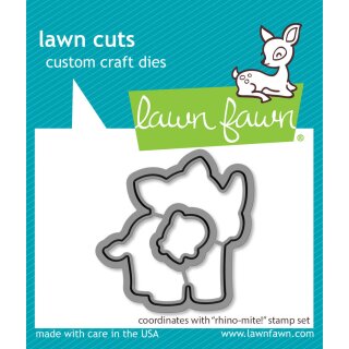 Lawn Fawn, lawn cuts/ Stanzschablone, rhino-mite!