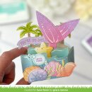 Lawn Fawn, lawn cuts/ Stanzschablone, platform pop-up wave wrap around