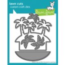 Lawn Fawn, lawn cuts/ Stanzschablone, platform pop-up palm tree inserts