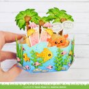 Lawn Fawn, lawn cuts/ Stanzschablone, platform pop-up palm tree inserts