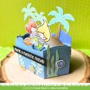 Lawn Fawn, lawn cuts/ Stanzschablone, platform pop-up palm tree inserts