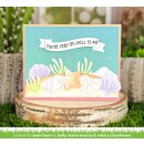 Lawn Fawn, lawn cuts/ Stanzschablone, stitched seashells
