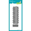 Lawn Fawn, lawn cuts/ Stanzschablone, candle border