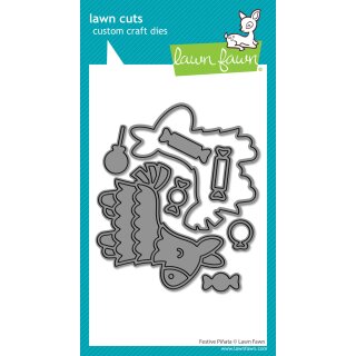 Lawn Fawn, lawn cuts/ Stanzschablone, festive piñata