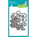 Lawn Fawn, lawn cuts/ Stanzschablone, festive piñata