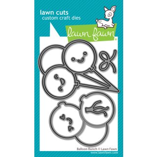 Lawn Fawn, lawn cuts/ Stanzschablone, balloon bunch