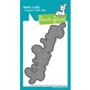 Lawn Fawn, lawn cuts/ Stanzschablone, scripty birthday...
