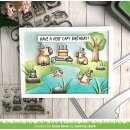 Lawn Fawn, lawn cuts/ Stanzschablone, riverside backdrop: landscape