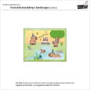 Lawn Fawn, lawn cuts/ Stanzschablone, riverside backdrop: landscape