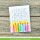 Lawn Fawn, Lawn Clippings, birthday candles stencils