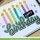 Lawn Fawn, Lawn Clippings, birthday candles stencils