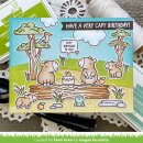 Lawn Fawn, clear stamp, capybaras!