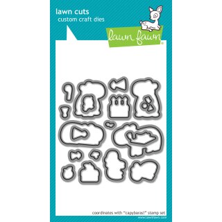 Lawn Fawn, lawn cuts/ Stanzschablone, capybaras!
