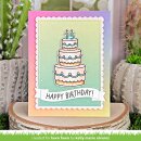 Lawn Fawn, clear stamp, cake it easy add-on