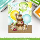 Lawn Fawn, clear stamp, cake it easy add-on