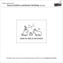 Lawn Fawn, clear stamp, henrys build-a-sentiment: birthday