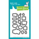 Lawn Fawn, lawn cuts/ Stanzschablone, treat cart add-on:...