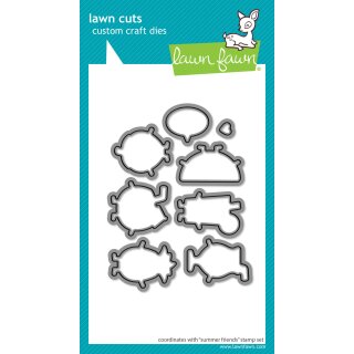 Lawn Fawn, lawn cuts/ Stanzschablone, summer friends