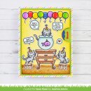 Lawn Fawn, clear stamp, keep on swimming add-on