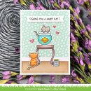 Lawn Fawn, clear stamp, keep on swimming add-on