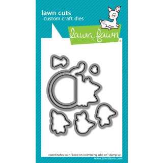Lawn Fawn, lawn cuts/ Stanzschablone, keep on swimming...